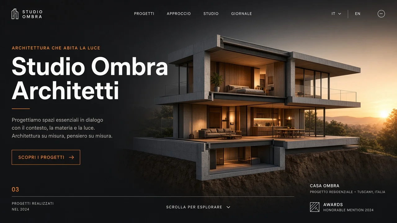 Studio Ombra Architetti — architecture and construction (concept)